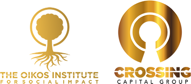 Oikos and Crossing Capital logo